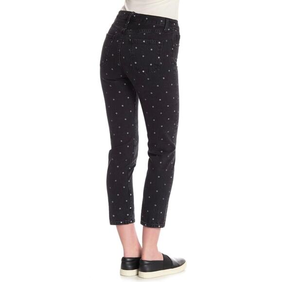 Current/Elliott Vintage High Waist Crop Slim Jeans - Picture 4 of 8